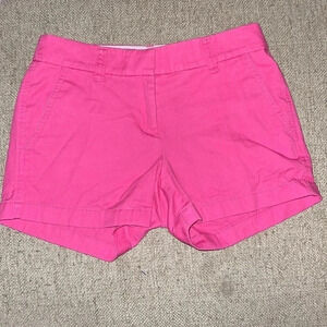 J Crew Classic Chino Shorts Pink - Size 00 - I